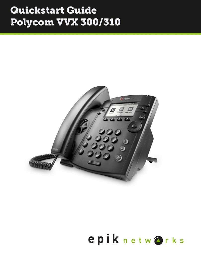 Epik Polycom VVX 300 quick start guide