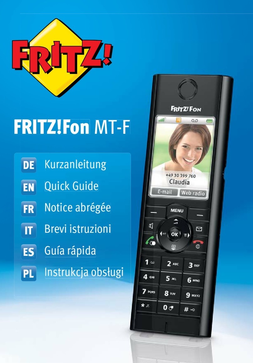 Fritz! Fritz!Fon MT-F User manual