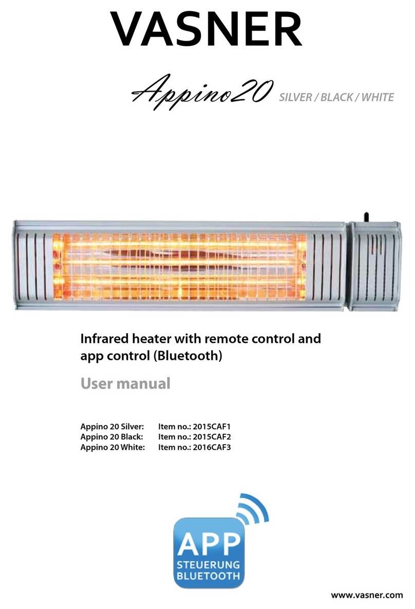 Vasner 2015CAF1 user manual