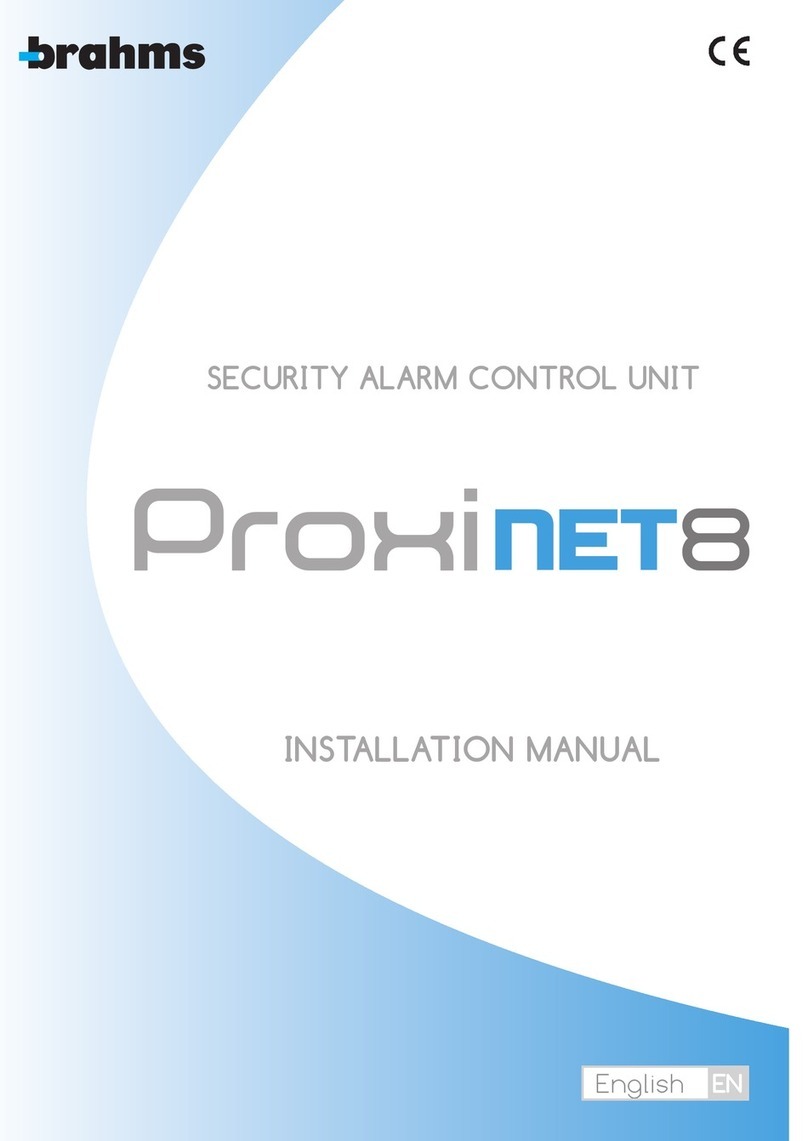 Brahms proxinet8 User manual