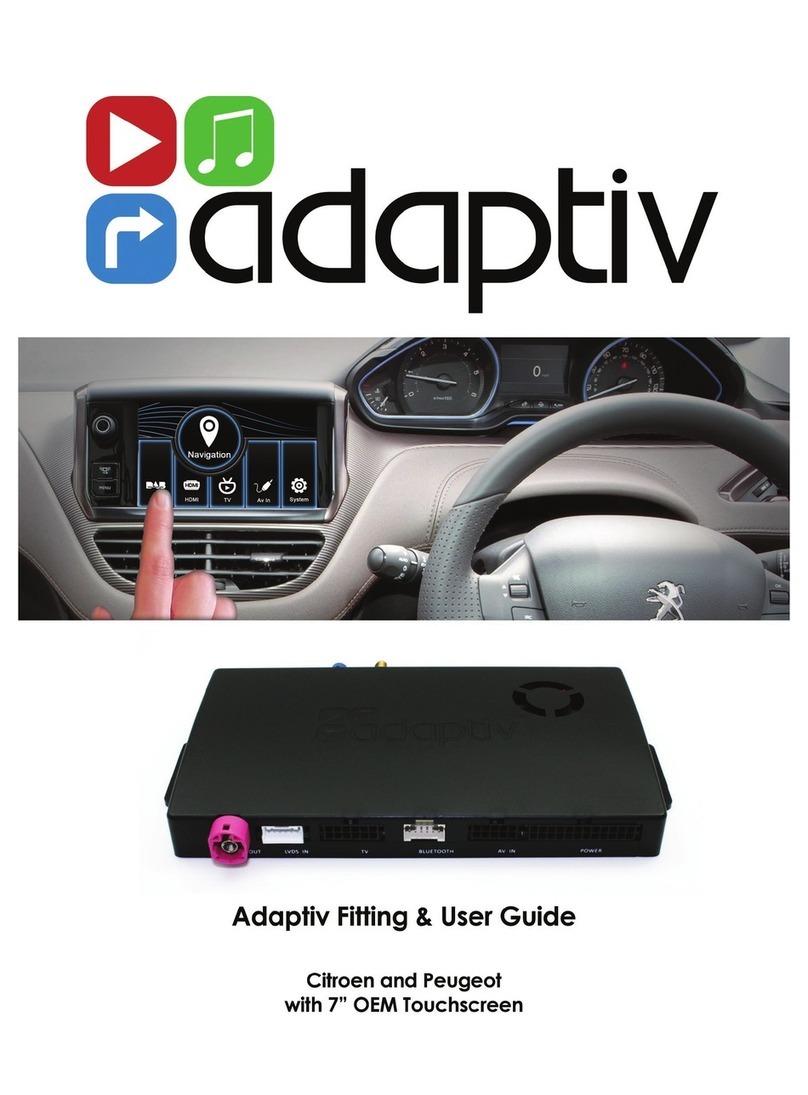 Connects2 adaptiv Fitting & user instructions