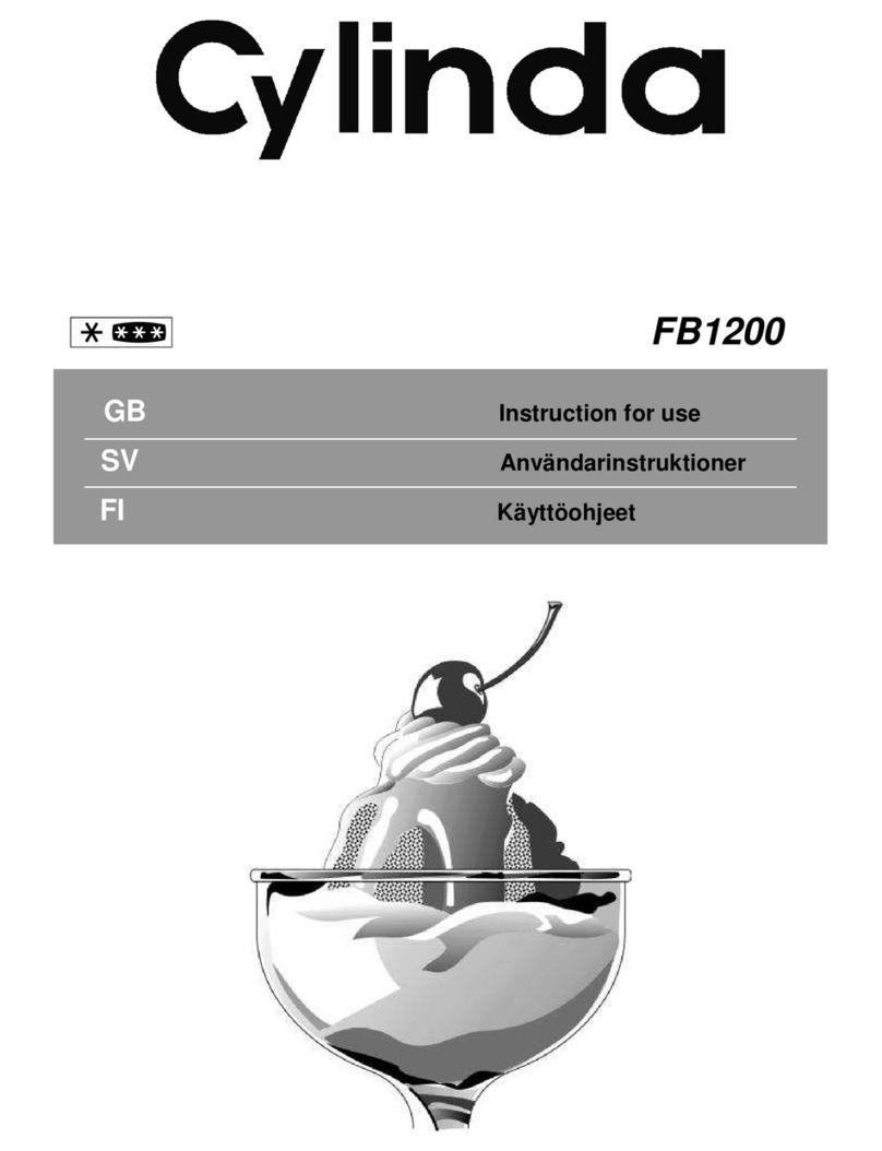 Cylinda FB1200 Instructions for use