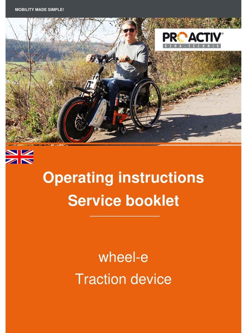 ProActiv wheel-e User manual