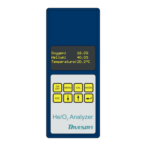 Divesoft He/O2 Analyzer user manual