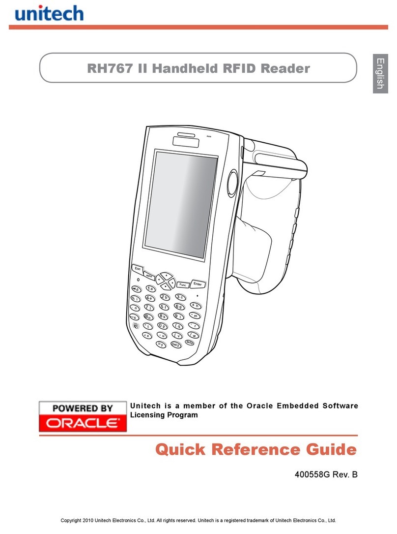 Unitech RH767 II User manual