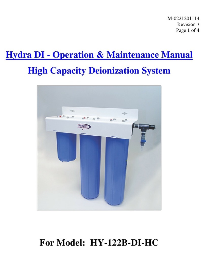 Aries Hydra DI Operation & maintenance manual