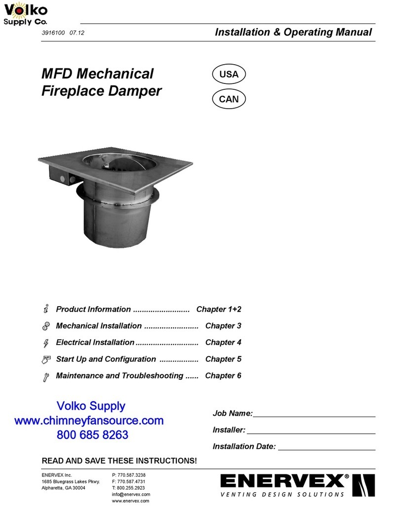 ENERVEX MFD Installation & operating manual ENERVEX MFD Installation & operating manual
