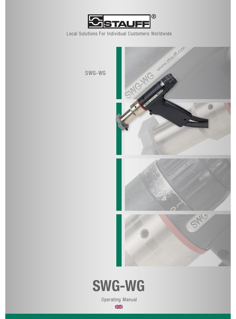 STAUFF SWG-WG operating manual