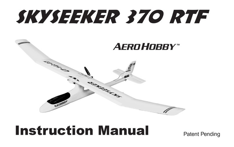 Aerohobby SKYSEEKER 370 instruction manual