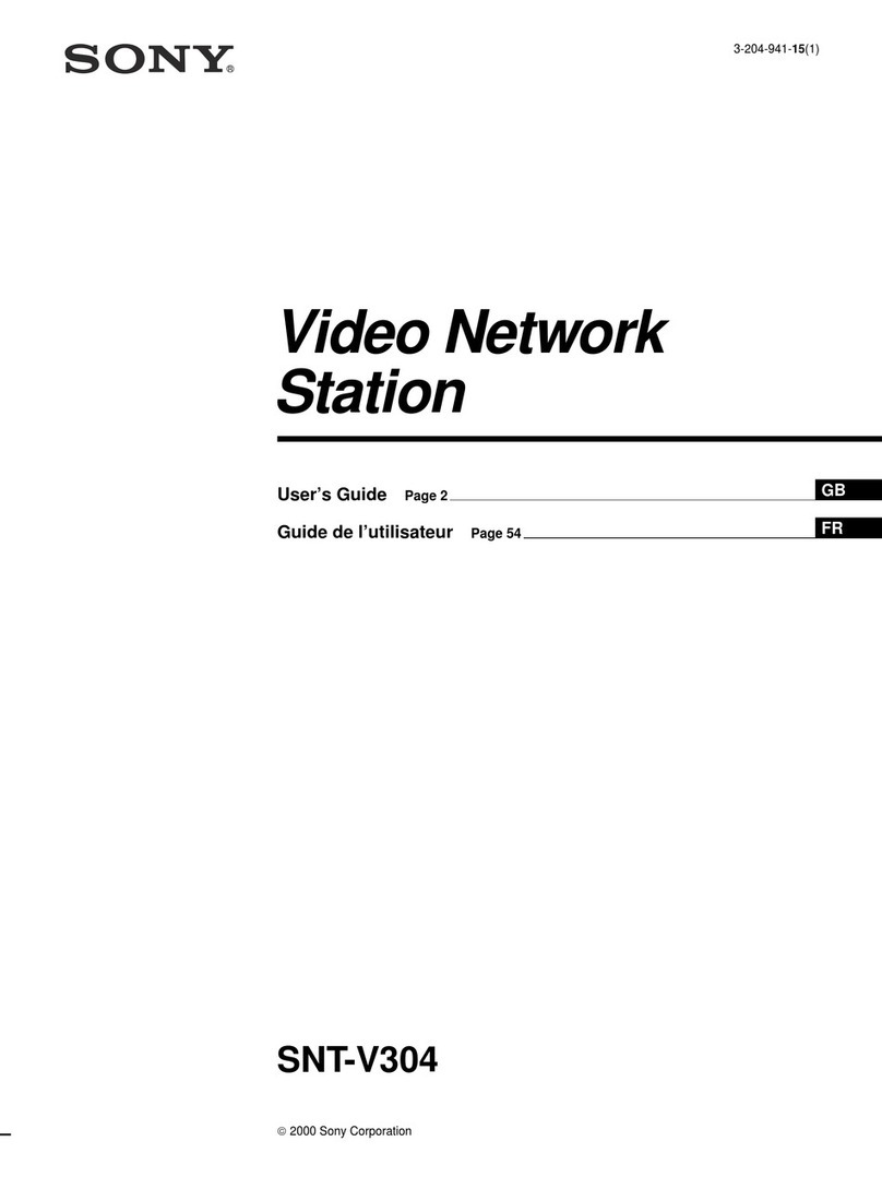Sony SNT-V304 user guide