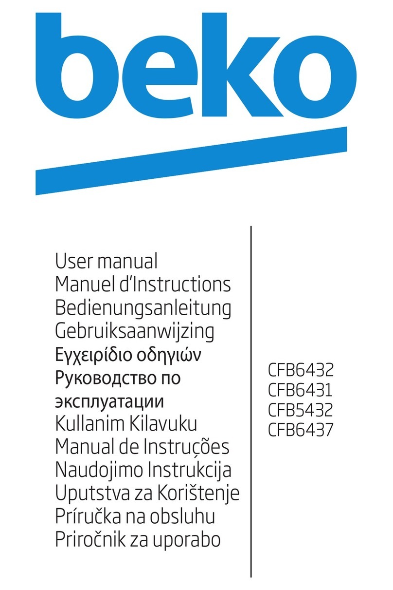 Beko CFB 6432 User manual Beko CFB 6432 User manual