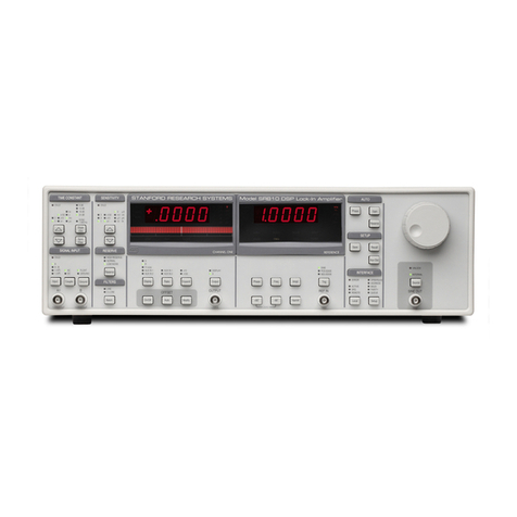Stanford Research Systems SR810 manual