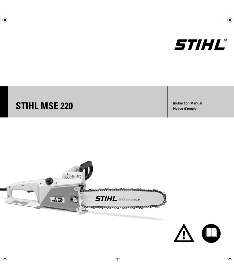 Stihl E 220 User manual