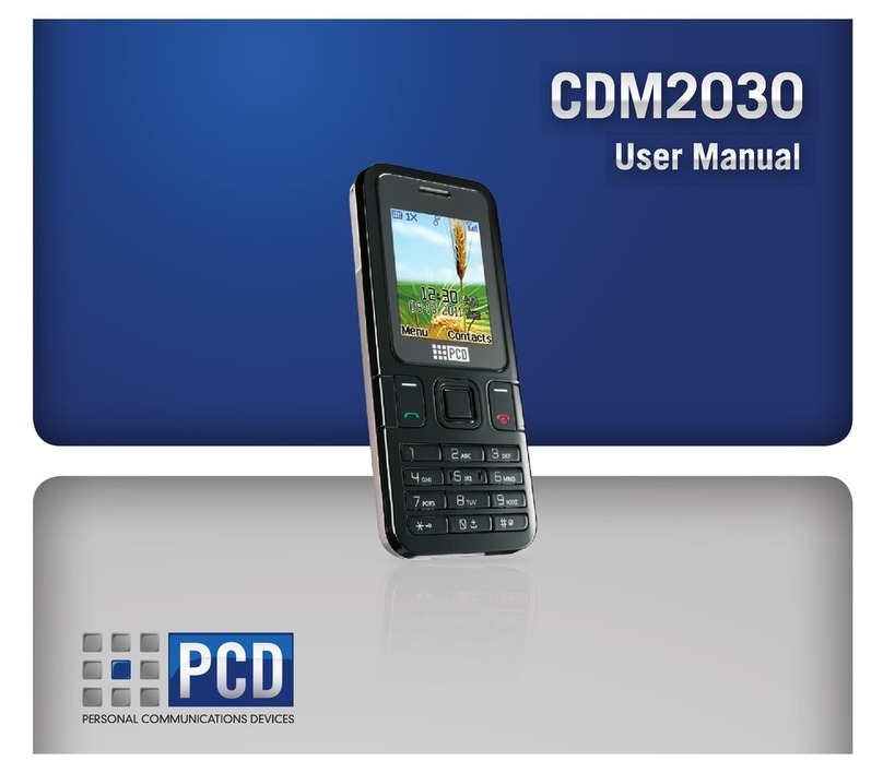 PCD CDM2030 User manual
