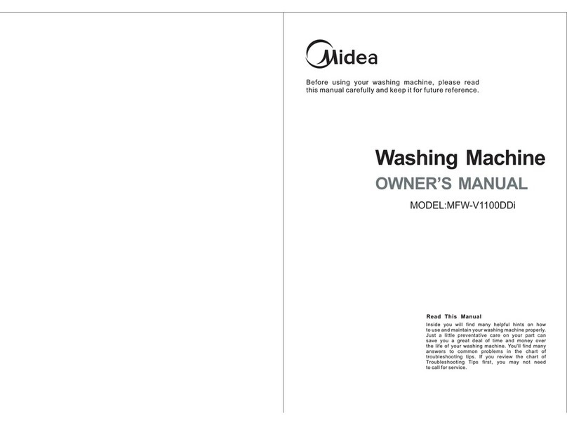 Midea MFW-V1100DDi User manual