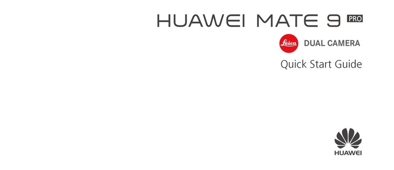 Huawei MATE 9 PRO quick start guide