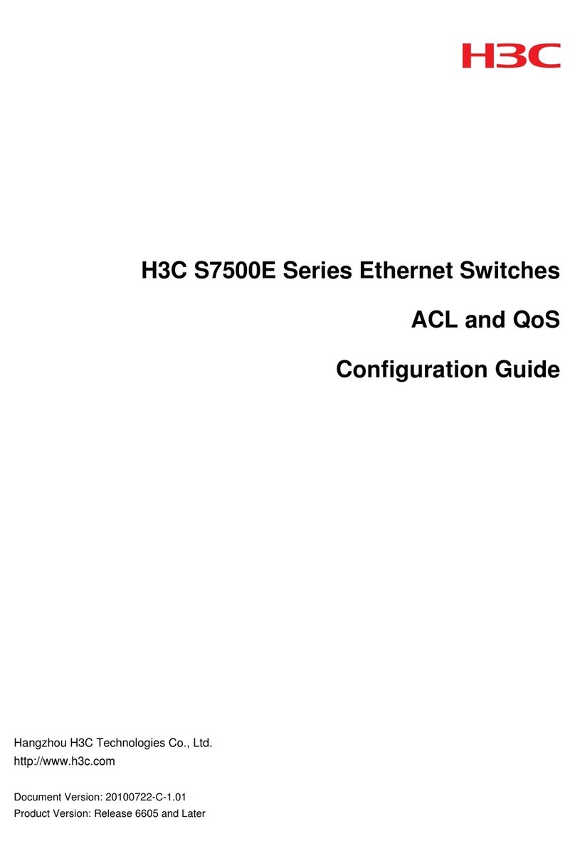 H3C H3C S7500E Series User manual