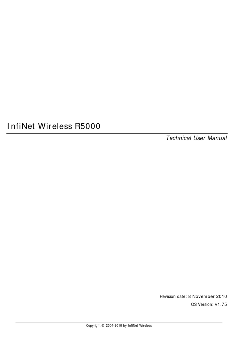 InfiNet R5000 series Technical  user's manual