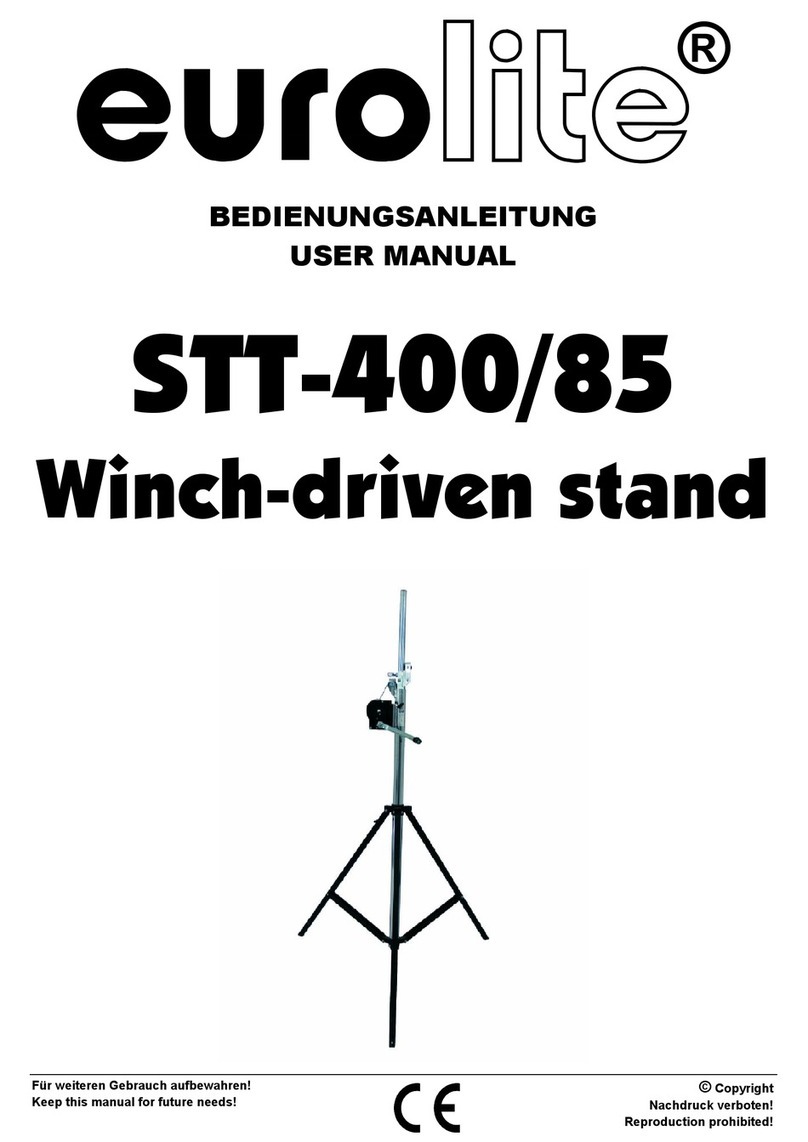 EuroLite STT-400/85 user manual