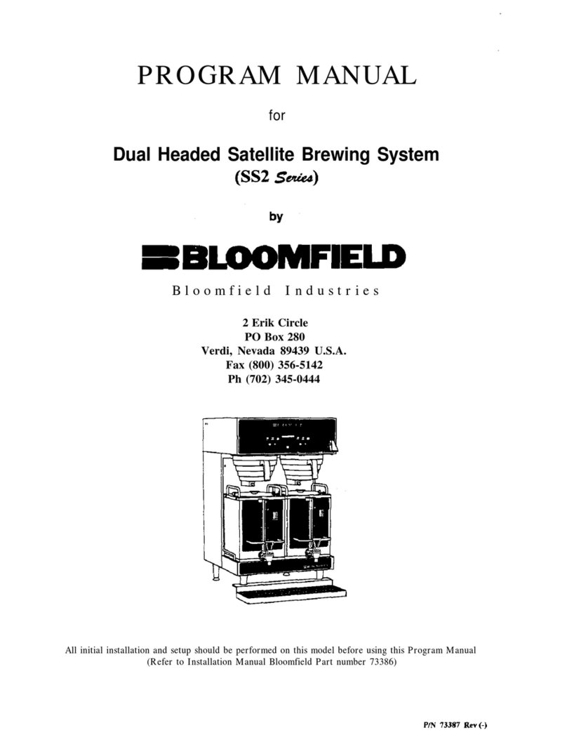 Bloomfield SS2 Series Program manual