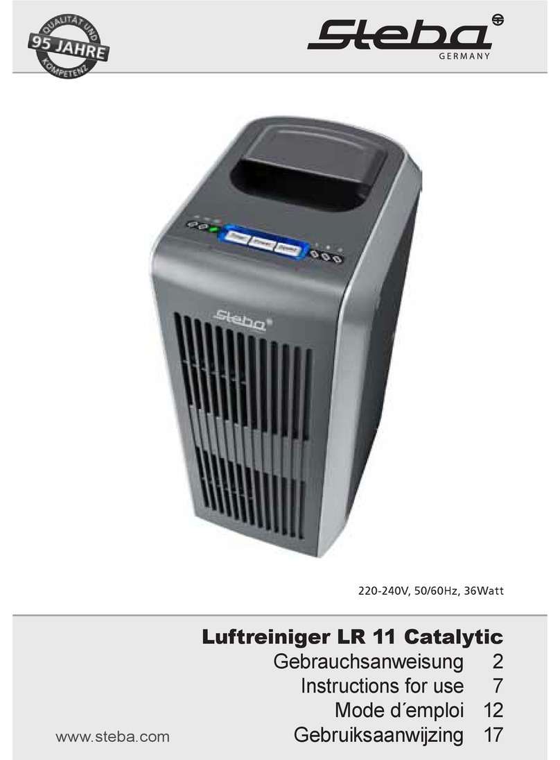 Steba LR 11 Catalytic Instructions for use