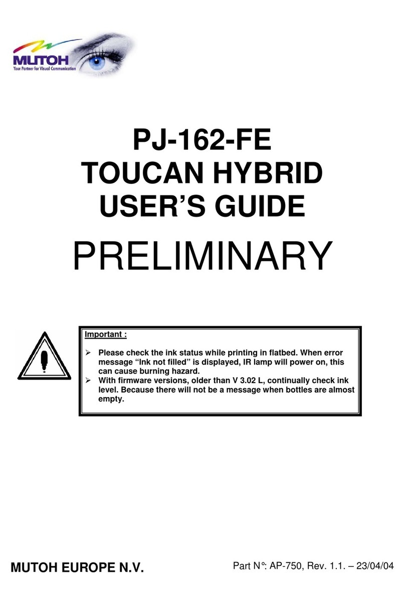 MUTOH Toucan Hybrid PJ-162-FE user guide