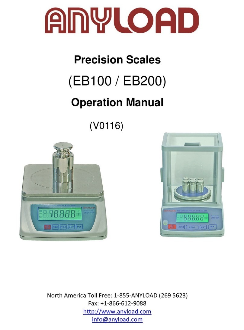 Anyload EB100 Operation manual