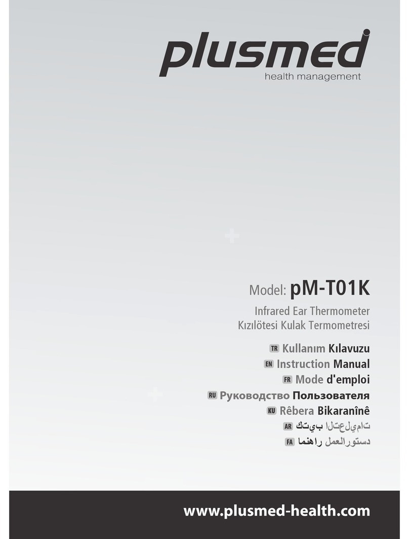 Plusmed pM-T01K instruction manual