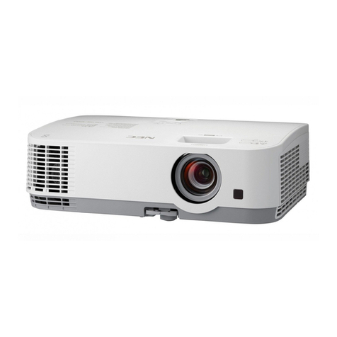 NEC ME401X user manual