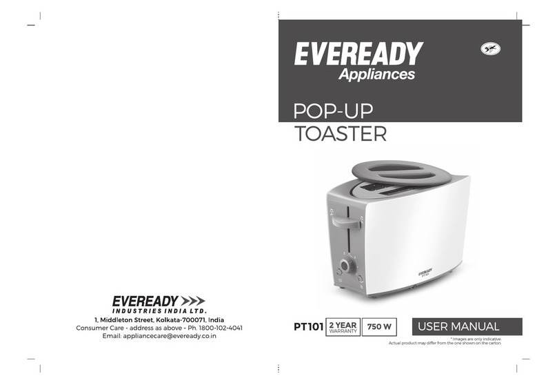 EVEREADY PT101 user manual