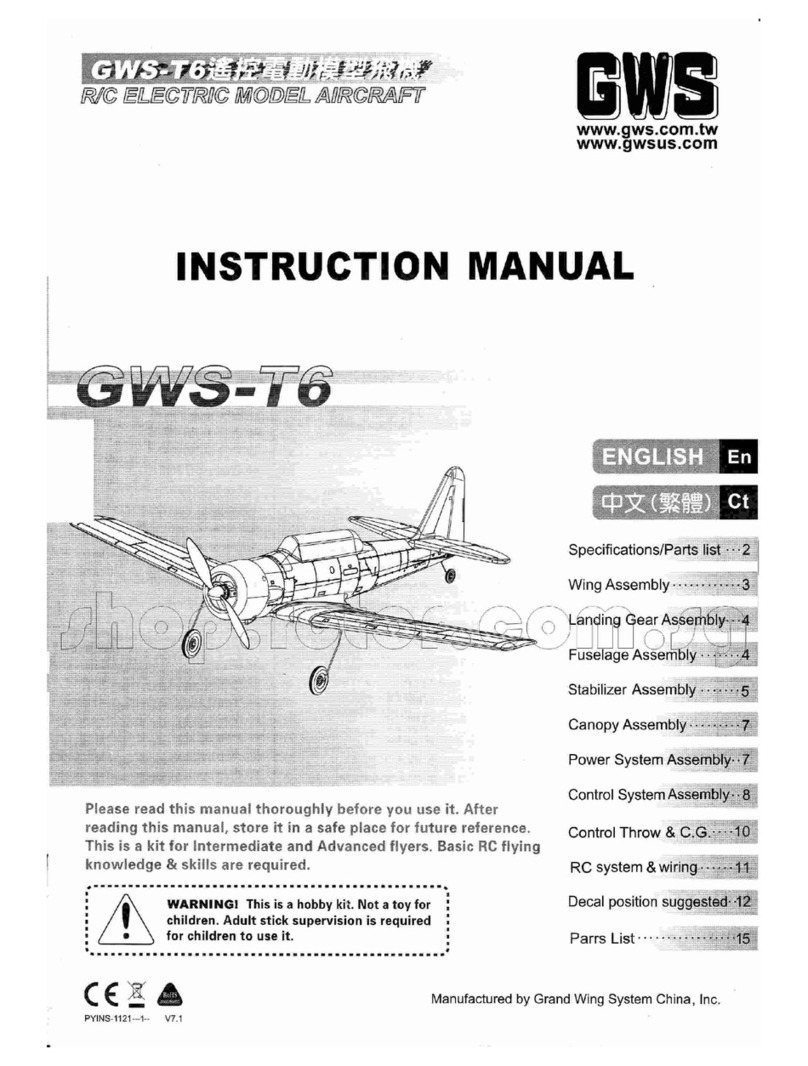 GWS GWS-T6 instruction manual