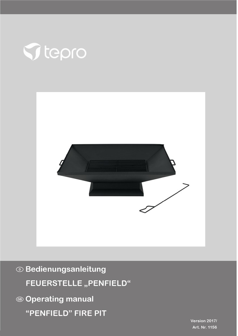 Tepro Garten PENFIELD operating manual Tepro Garten PENFIELD operating manual