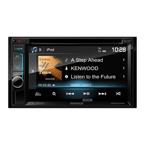 Kenwood DDX4017DAB User manual