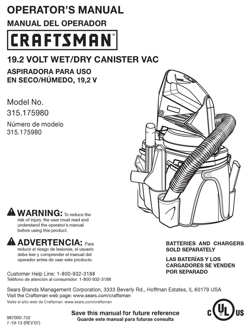 Craftsman 315.175980 User manual