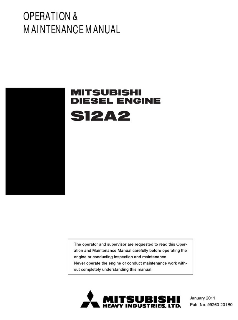 Mitsubishi Heavy Industries SA Operation & maintenance manual