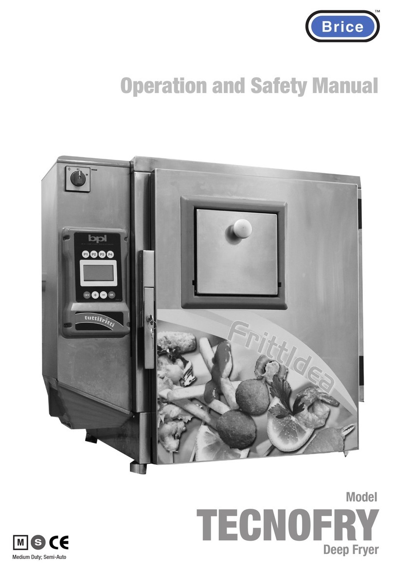 Brice TECNOFRY Operation and safety manual