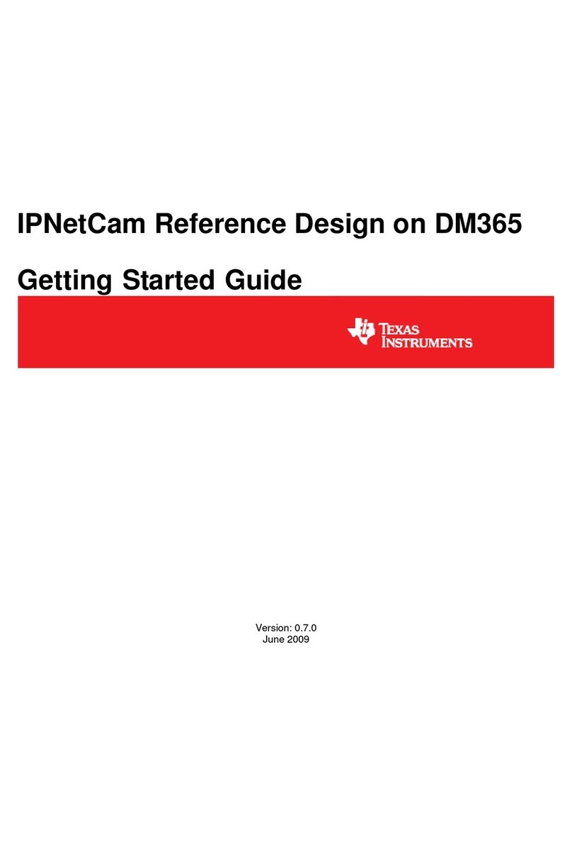 Texas Instruments DM365 Getting started guide