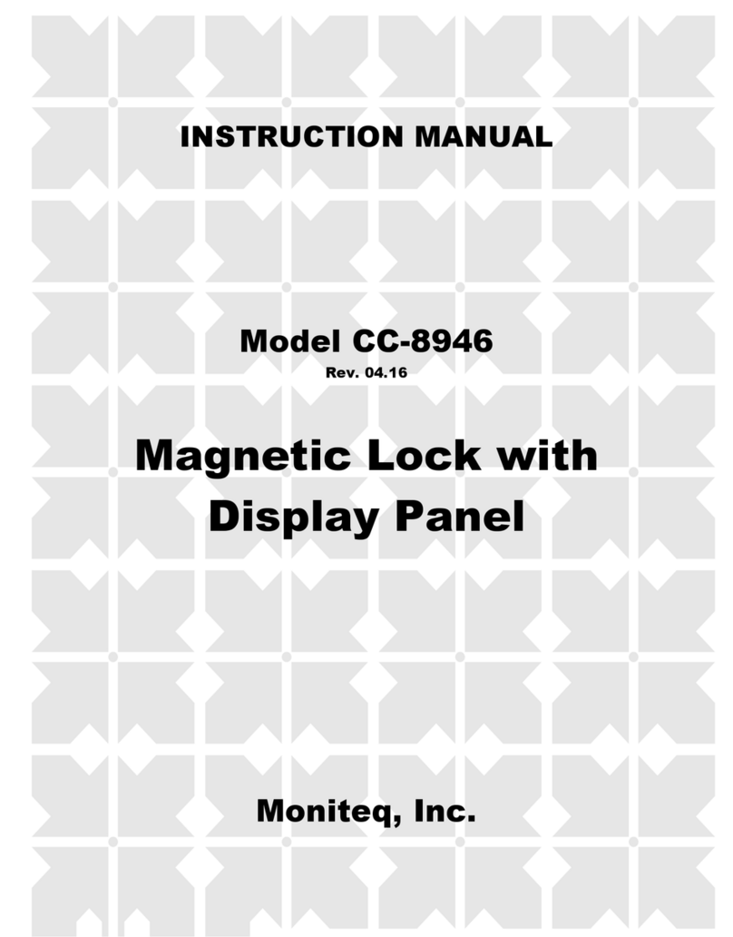 Moniteq CC-8946 instruction manual