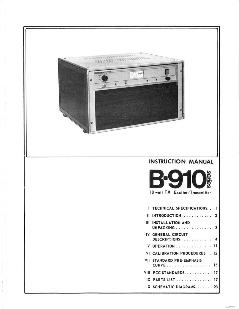 McMartin B-910 instruction manual