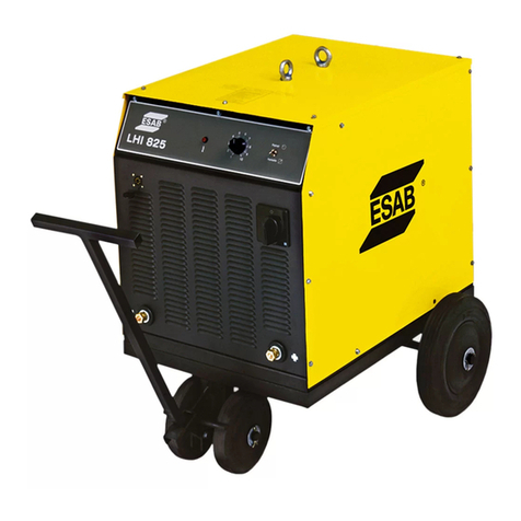 ESAB LHI 825 User manual