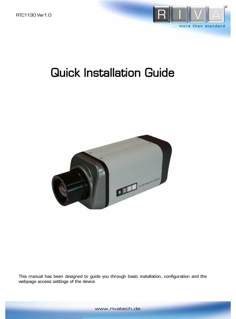 Riva RTC1130 User manual Riva RTC1130 User manual