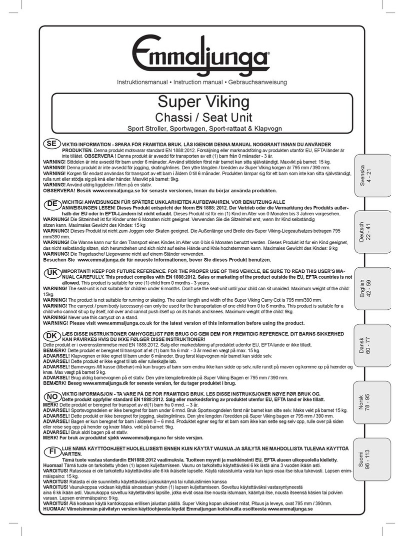 Emmaljunge Viking User manual