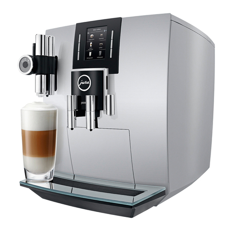 Jura J600 User manual