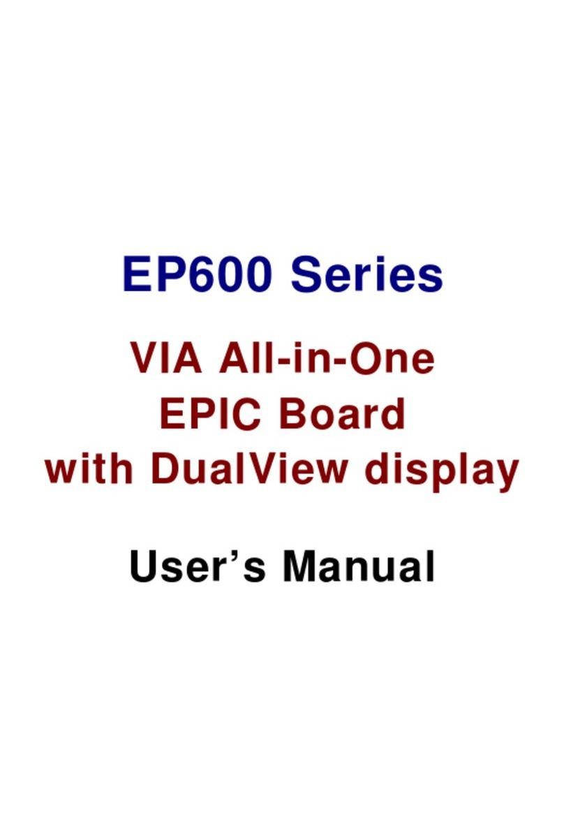 AXIOMTEK EP600 Series User manual