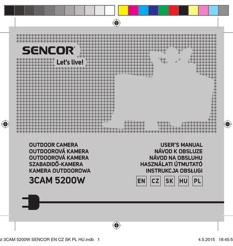 Sencor 3CAM 5200W user manual