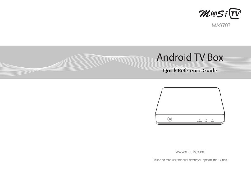MaSiTV MAS707 User manual