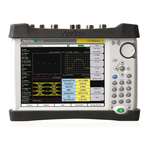 Anritsu LMR Master S412E Programming manual