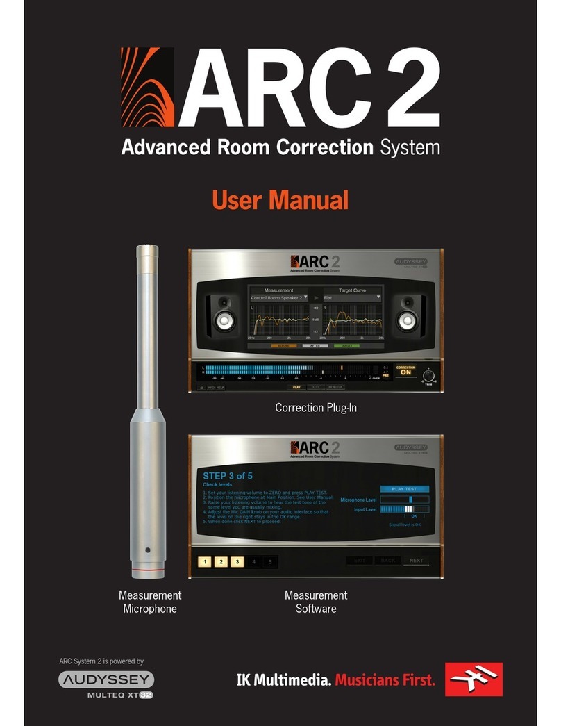 IK Multimedia ARC System 2 user manual