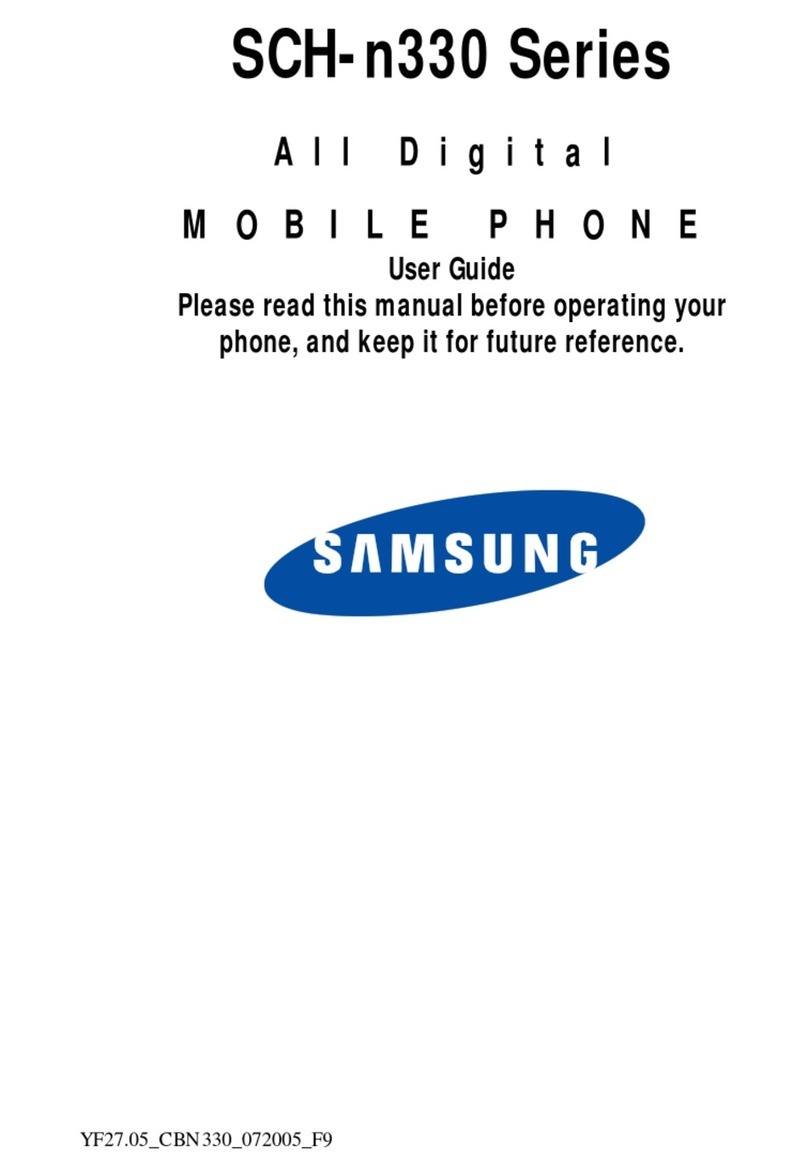 Samsung SCH-n330 Series user guide