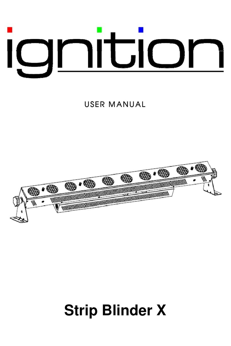 Ignition Strip Blinder X user manual